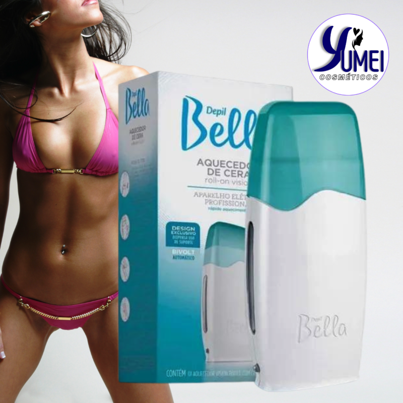 AQUECEDOR DE CERA PARA DEPILAÇÃO SISTEMA ROLL-ON DEPIL BELLA BIVOLT AUTOMÁTICO