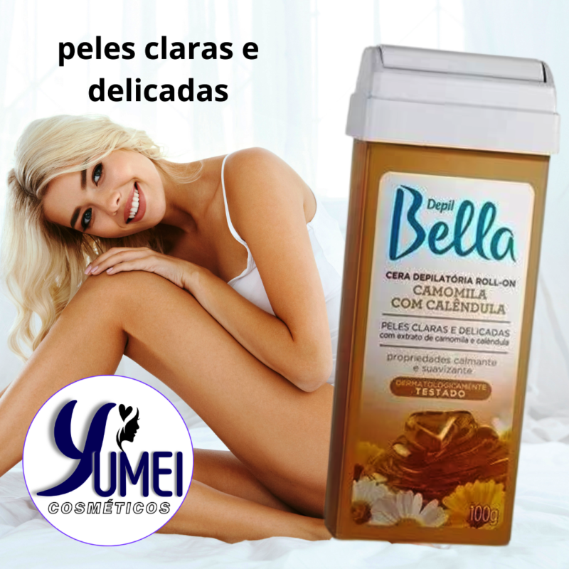 CERA REFIL ROLL ON DEPIL BELLA 100G CAMOMILA