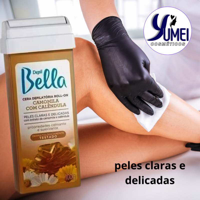 CERA REFIL ROLL ON DEPIL BELLA 100G CAMOMILA - Image 2