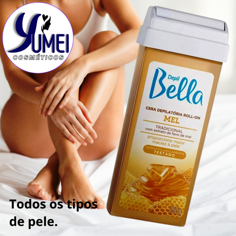 CERA REFIL ROLL ON DEPIL BELLA 100G MEL - Image 2