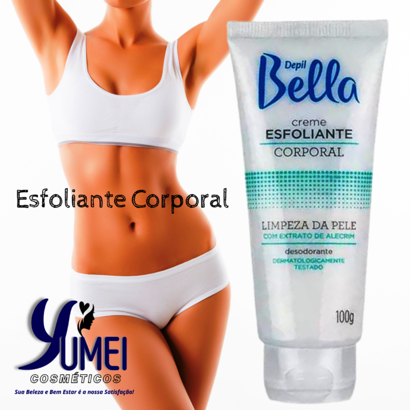 ESFOLIANTE EM CREME CORPORAL ALECRIM DEPIL BELLA 100G - Image 2