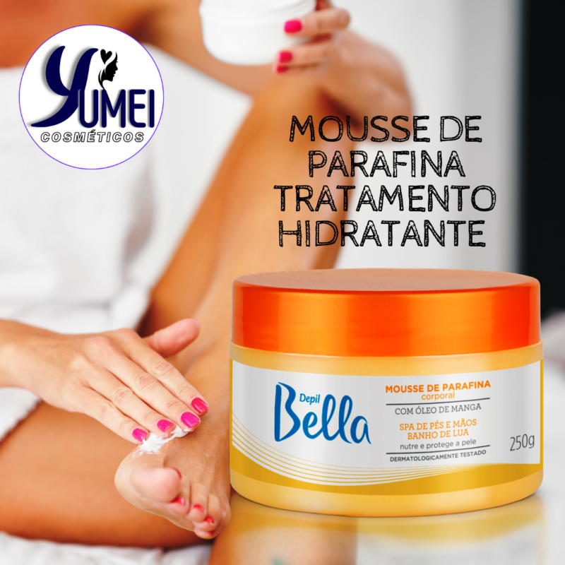 MOUSSE DE PARAFINA TRATAMENTO HIDRATANTE DEPIL BELLA ÓLEO MANGA 250G - Image 2