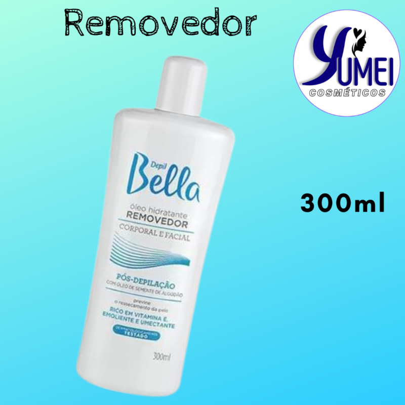 ÓLEO REMOVEDOR ALGODÃO DEPIL BELLA PÓS DEPILATÓRIO 300ML - Image 2