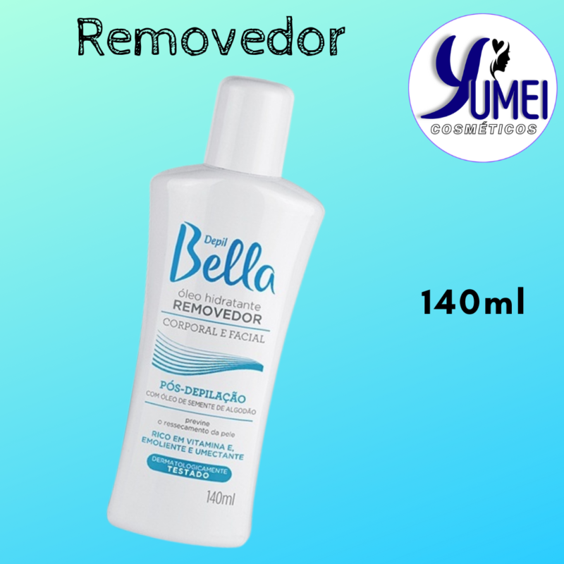 ÓLEO REMOVEDOR ALGODÃO DEPIL BELLA PÓS DEPILATÓRIO 140ML - Image 2