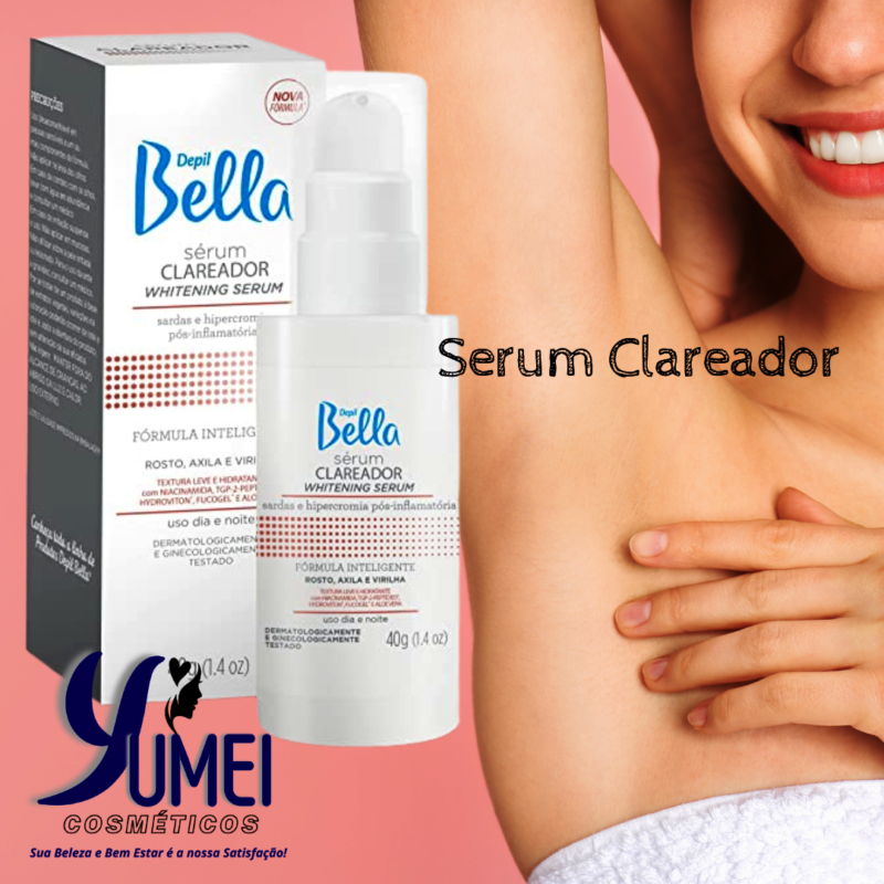 SÉRUM CLAREADOR TRATAMENTO DEPIL BELLA 40G