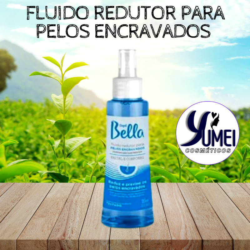 FLUIDO REDUTOR PARA PELOS ENCRAVADOS DEPIL BELLA PÓS DEPILATÓRIO 110ml