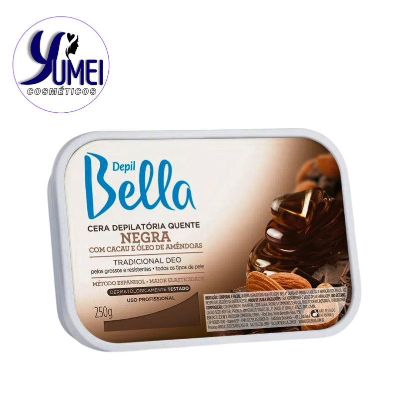 CERA QUENTE EM BARRA DEPIL BELLA NEGRA 250GR - Image 2