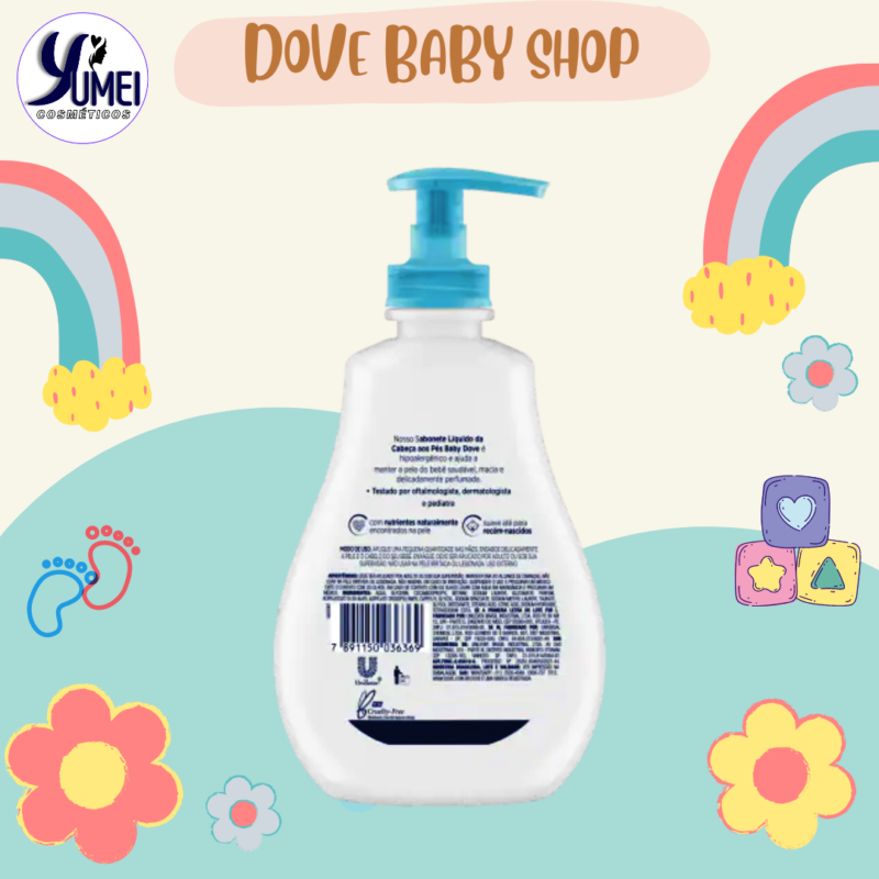 Sabonete Líquido Baby Dove 400ml Hidratação Enriquecida - Image 2