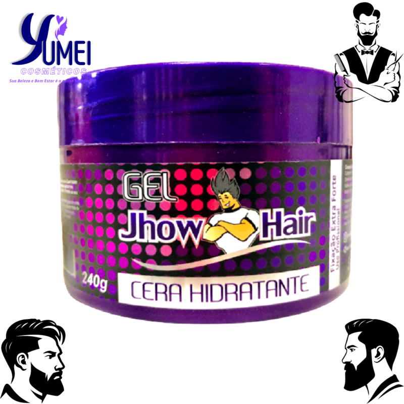 GEL JHOW HAIR CERA HIDRATANTE EXTRA FORTE 240G