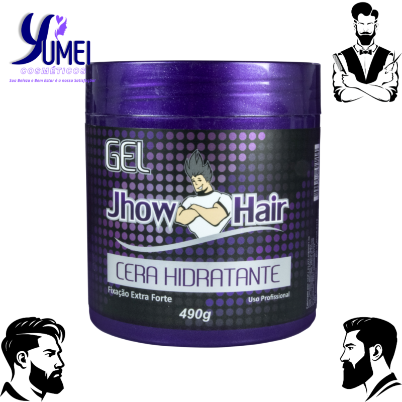 GEL JHOW HAIR CERA HIDRATANTE 490G