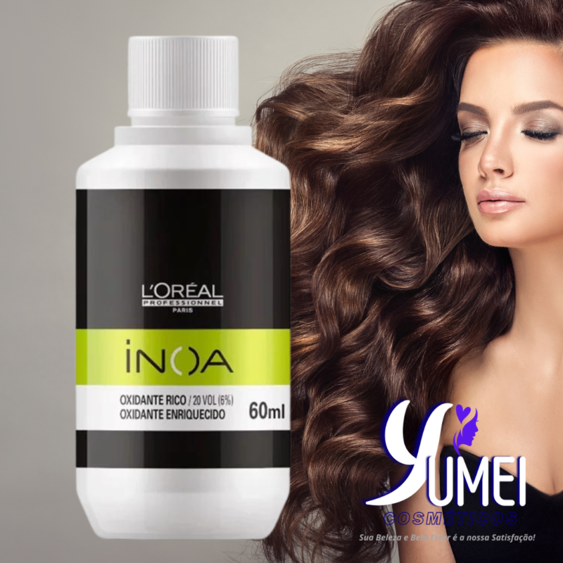 AGUA OXIGENADA LOREAL PROFISSIONAL INOA DE 6% 20VOL 60ML