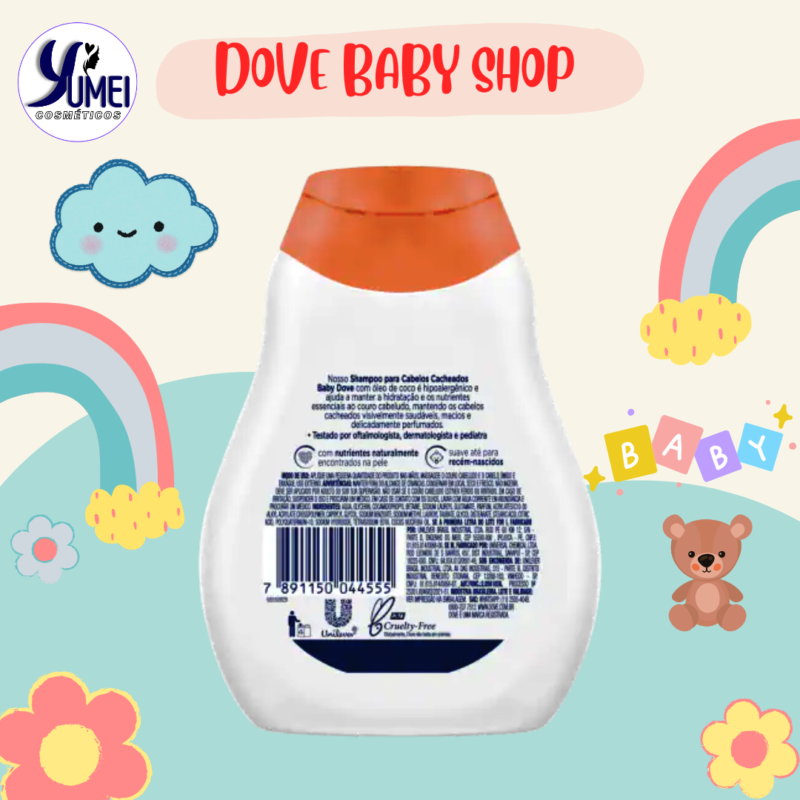 Shampoo Baby Dove 200ML Cabelos Cacheados - Image 2