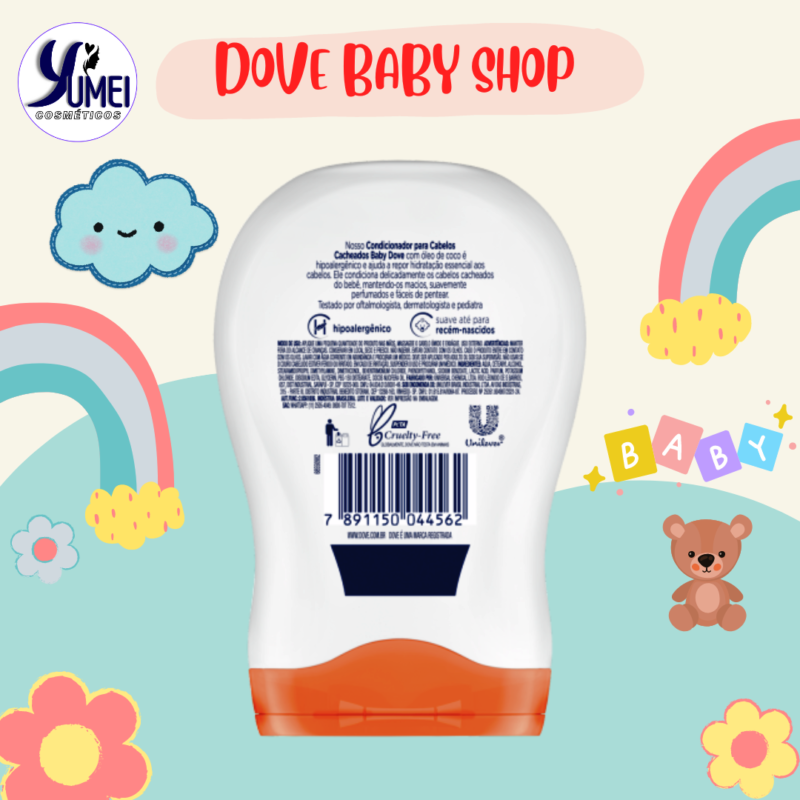 Condicionador Baby Dove 200ml cabelos cacheados óleo de coco - Image 2