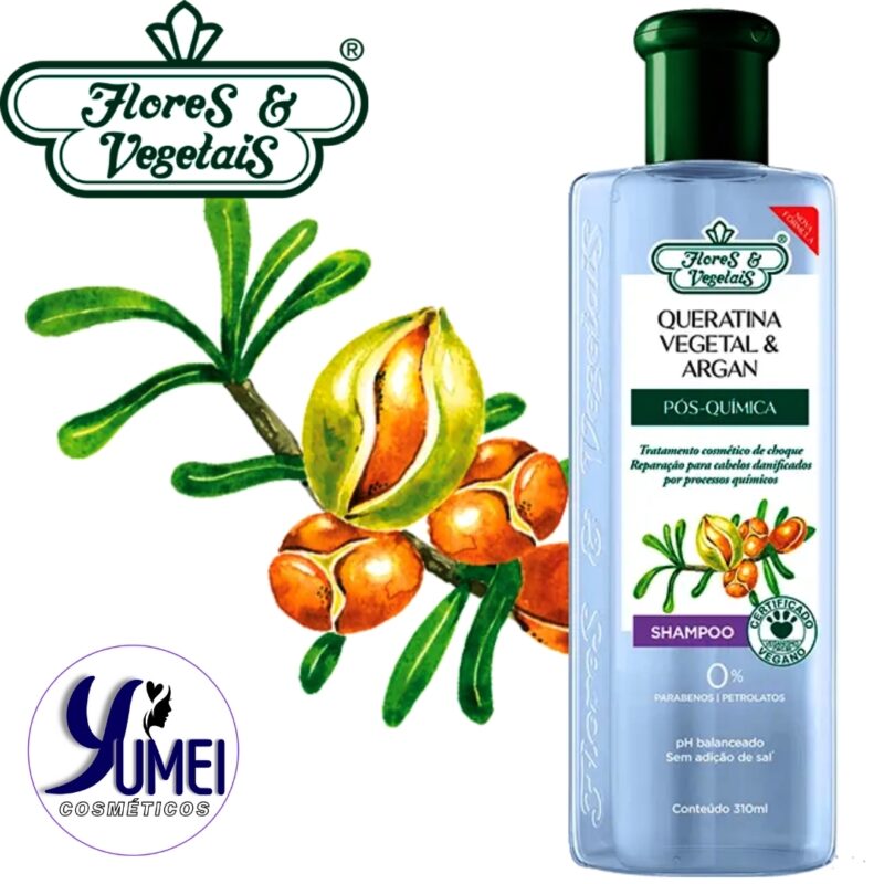 Shampoo Pós Química Flores & Vegetais 310ml - Image 2