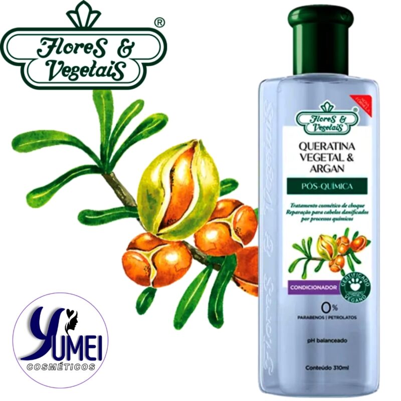 Condicionador Pós Química Flores & Vegetais 310ml - Image 2