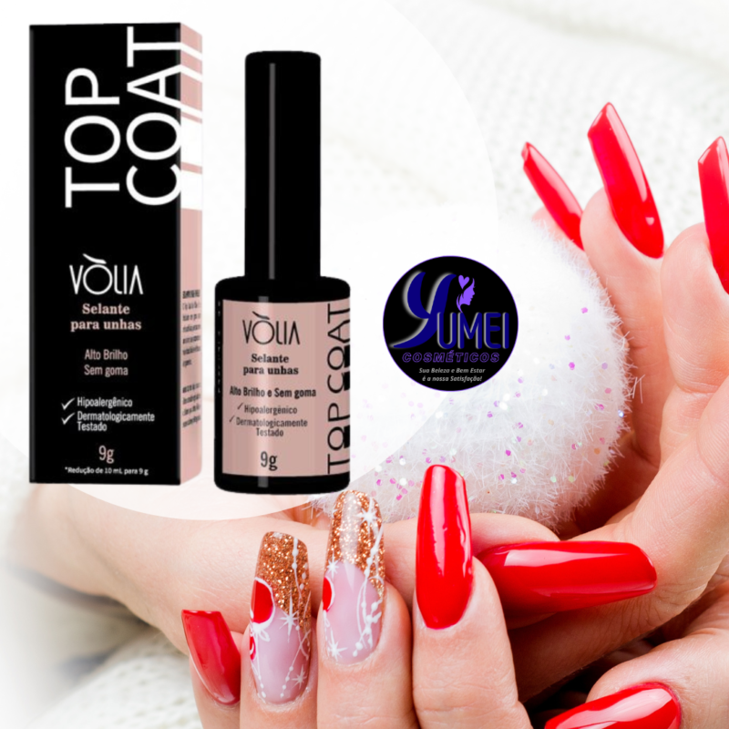 VOLIA SELANTE TOP COAT ALTO BRILHO 9G