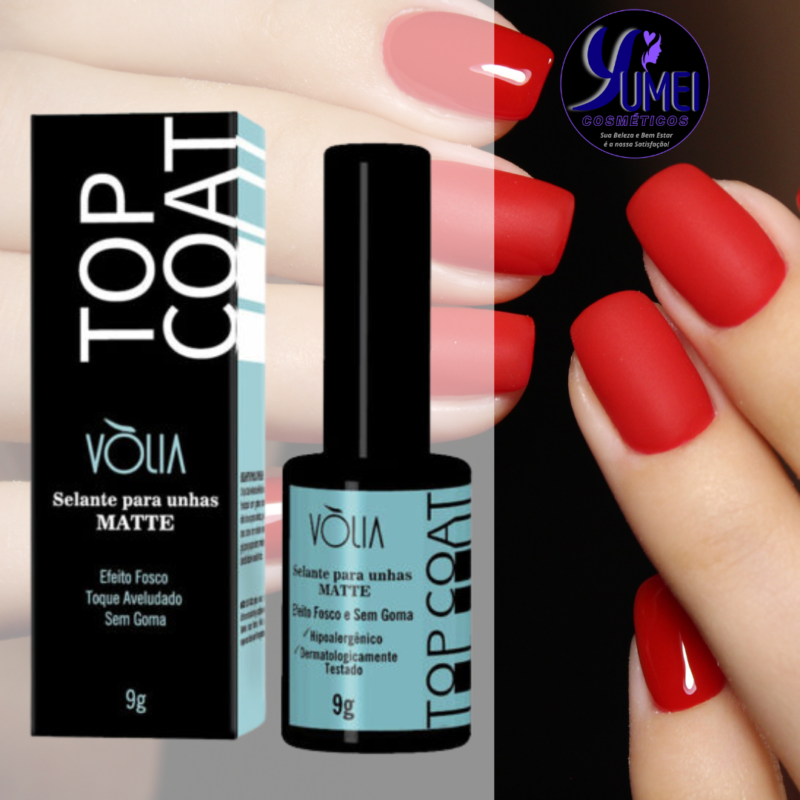 TOPCOAT VÒLIA SELANTE MATTE 9G EFEITO FOSCO