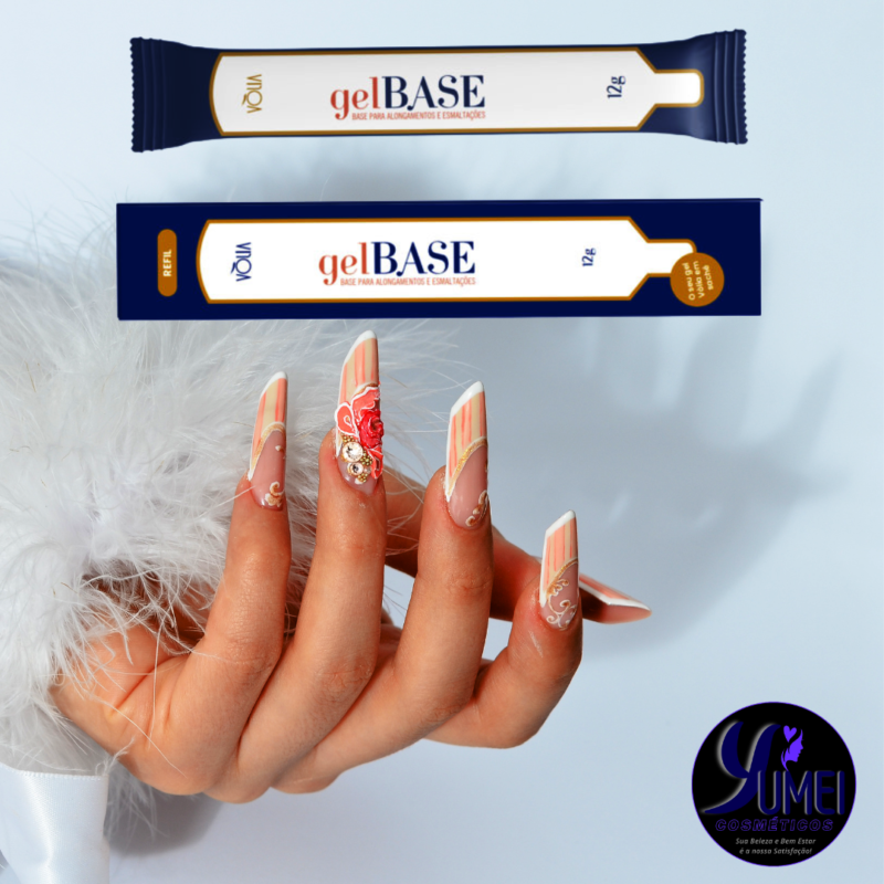 GEL REFIL VÒLIA BASE 12G CAPA BASE DE BAIXA VISCOSIDADE