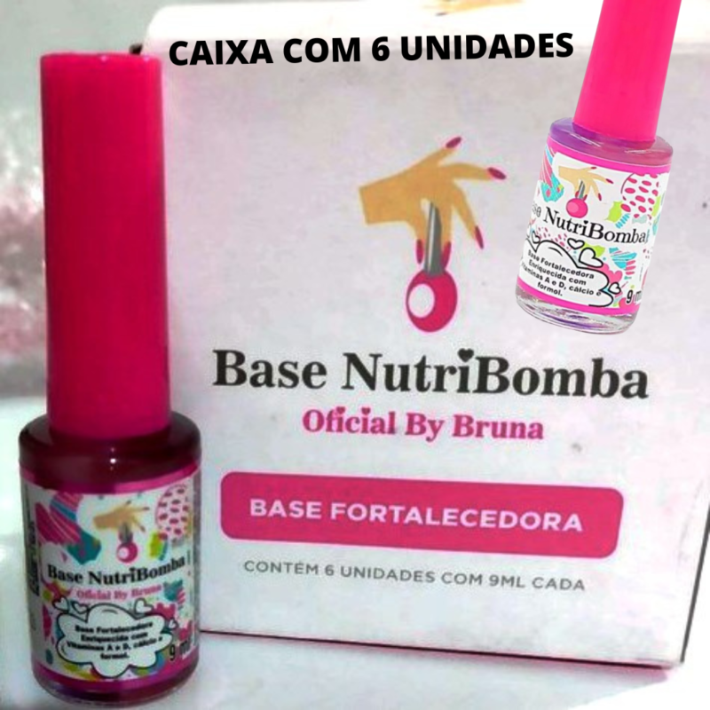 BASE NUTRIBOMBA FORTALECEDORA 6 UNIDADES DE 9ML ORIGINAL