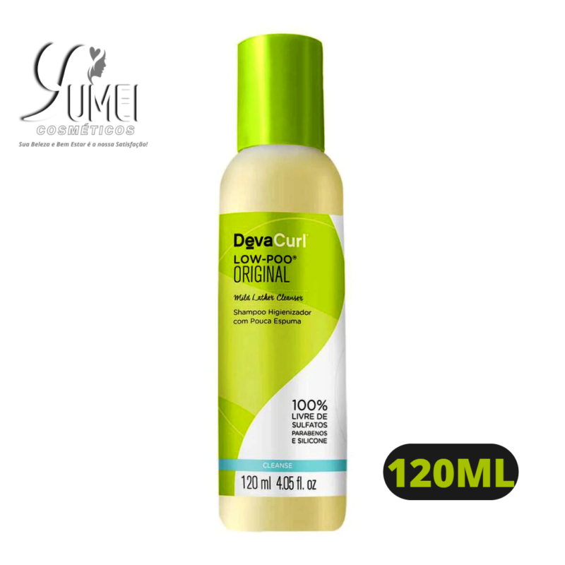 DEVA CURL SHAMPOO ORIGINAL LOW POO 120ML - Image 2