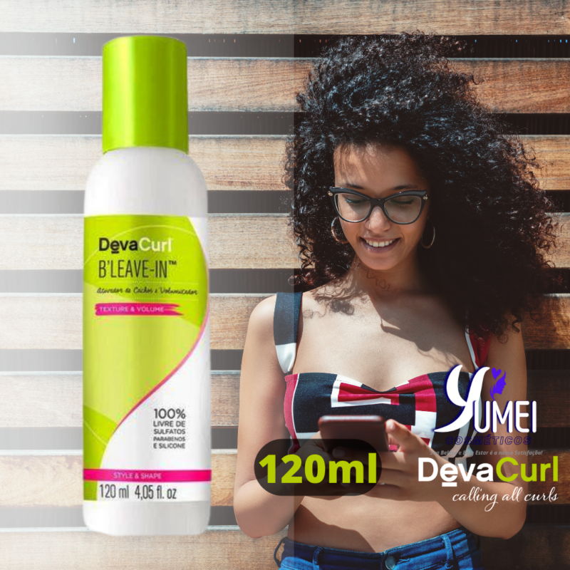 DEVA CURL FINALIZADOR GEL HIDRATANTE SEM FIX B'LEAVEIN 120ML