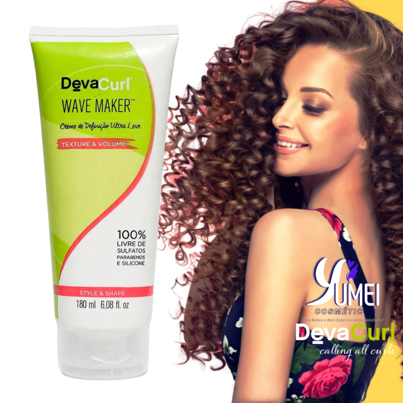 DEVA CURL CREME DE DEFINIÇÃO ULTRA LEVE WAVE MAKER 180ML