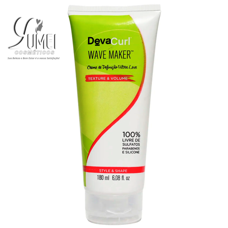 DEVA CURL CREME DE DEFINIÇÃO ULTRA LEVE WAVE MAKER 180ML - Image 2