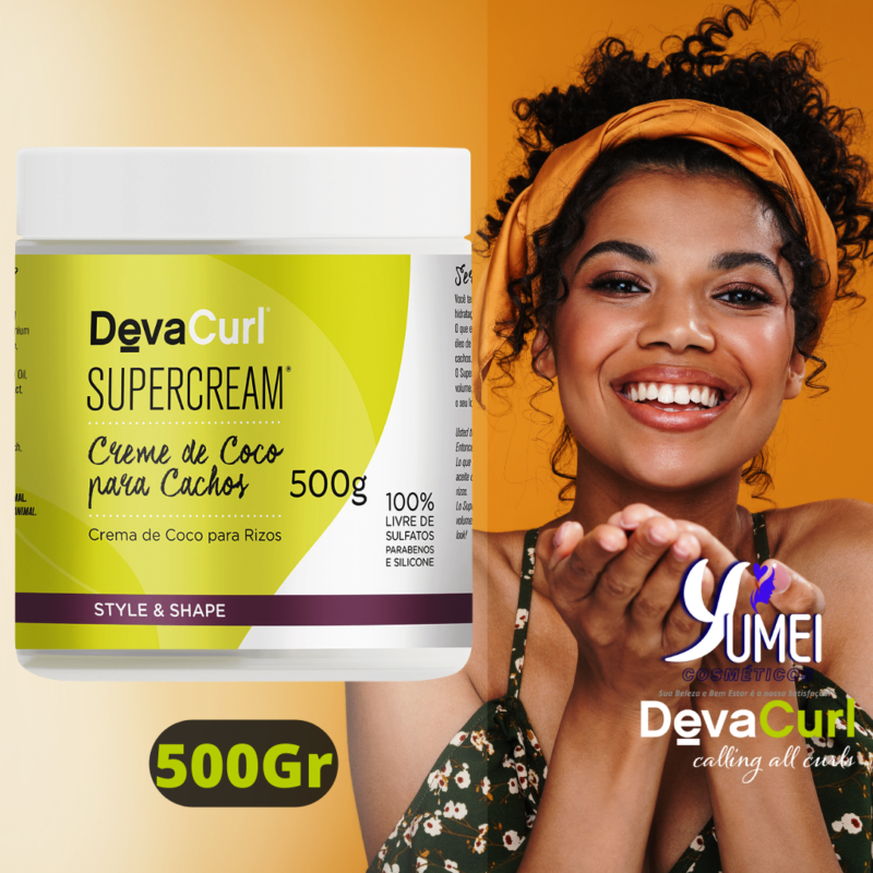 DEVA CURL CREME DE PENTEAR SUPERCREAM COCO 500G