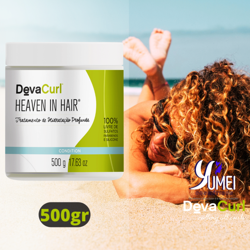 DEVA CURL MÁSCARA HEAVEN IN HAIR HIDRATAÇÃO PROFUNDA 500G