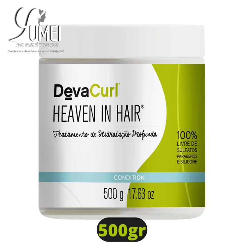 DEVA CURL MÁSCARA HEAVEN IN HAIR HIDRATAÇÃO PROFUNDA 500G - Image 2