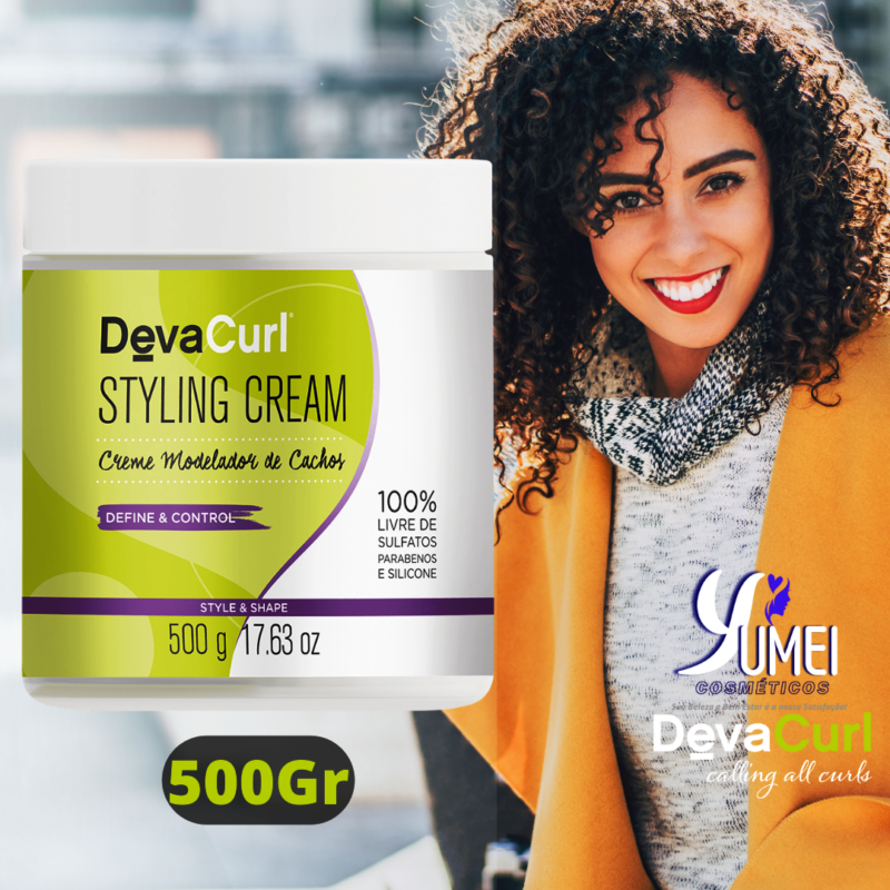 DEVA CURL CREME DE PENTEAR STYLING CREAM ESTILIZADOR 500G