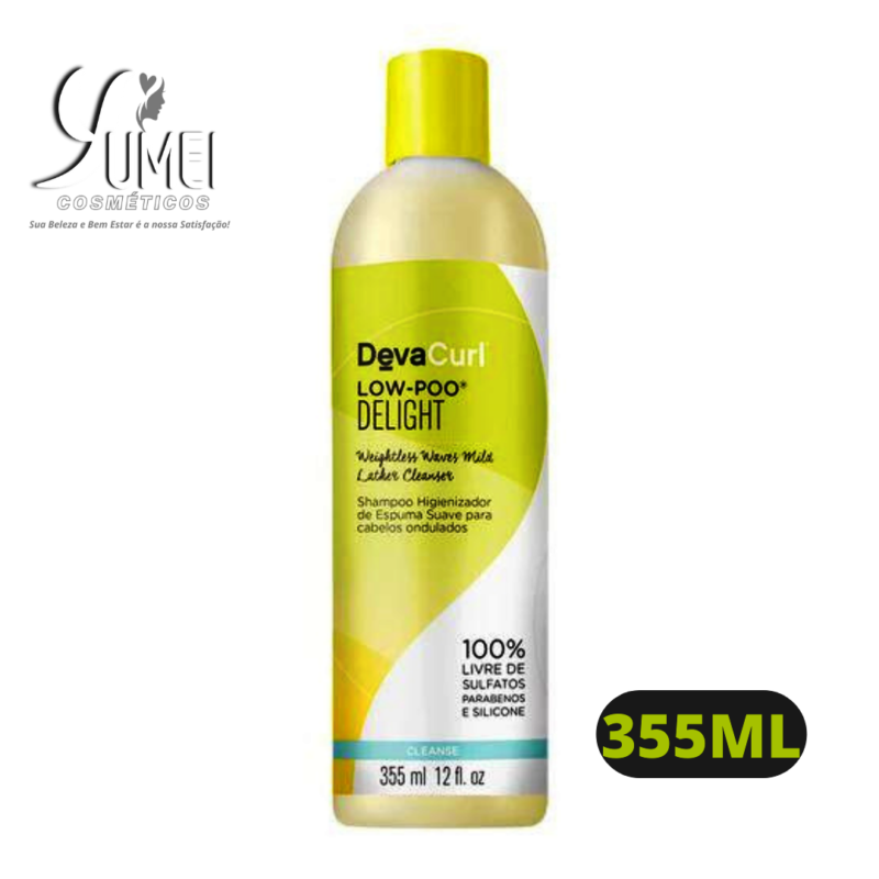 DEVA CURL SHAMPOO 355ML DELIGHT LOW POO - Image 2