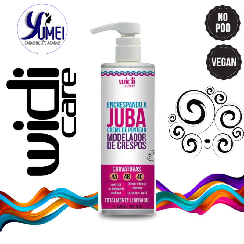 ENCRESPANDO  CREME DE PENTEAR JUBA  500ML WIDI CARE