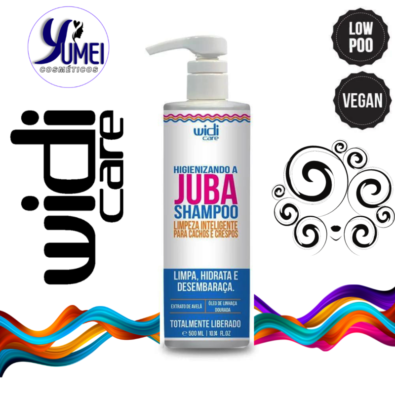 HIGIENIZANDO A JUBA SHAMPOO 500ML WIDI CARE