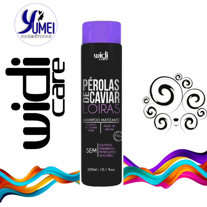 SHAMPOO MATIZANTE PÉROLAS DE CAVIAR LOIRAS 300ML WIDI CARE