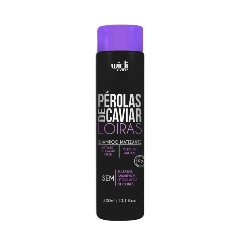 SHAMPOO MATIZANTE PÉROLAS DE CAVIAR LOIRAS 300ML WIDI CARE - Image 2