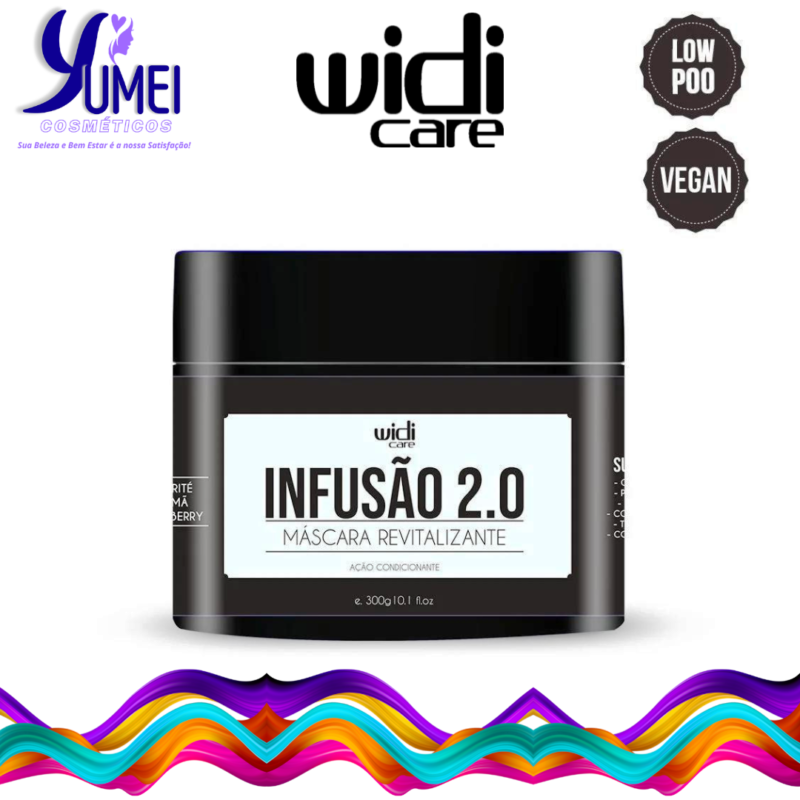 INFUSÃO 2.0 MÁSCARA REVITALIZANTE 300G  WIDI CARE