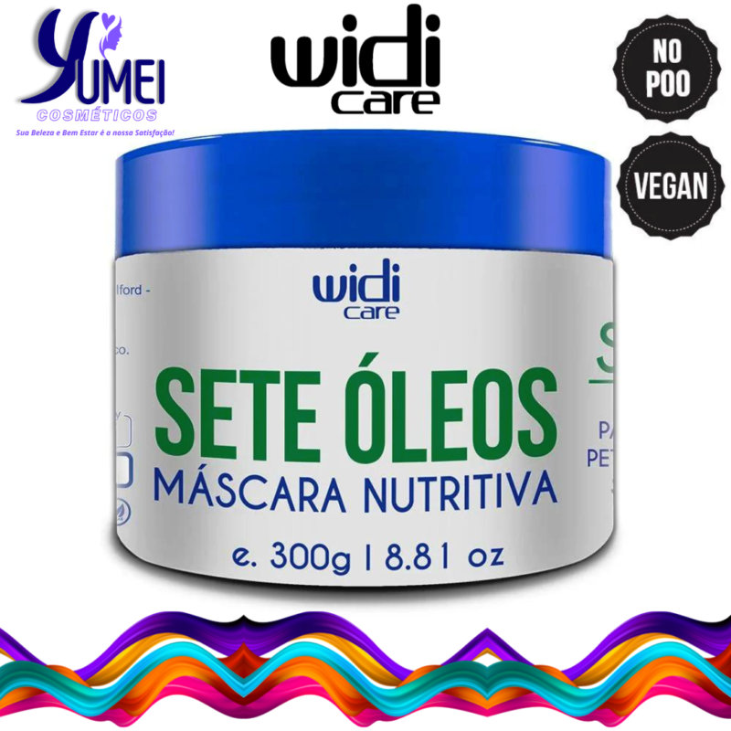 MÁSCARA NUTRITIVA SETE ÓLEOS 300G WIDI CARE