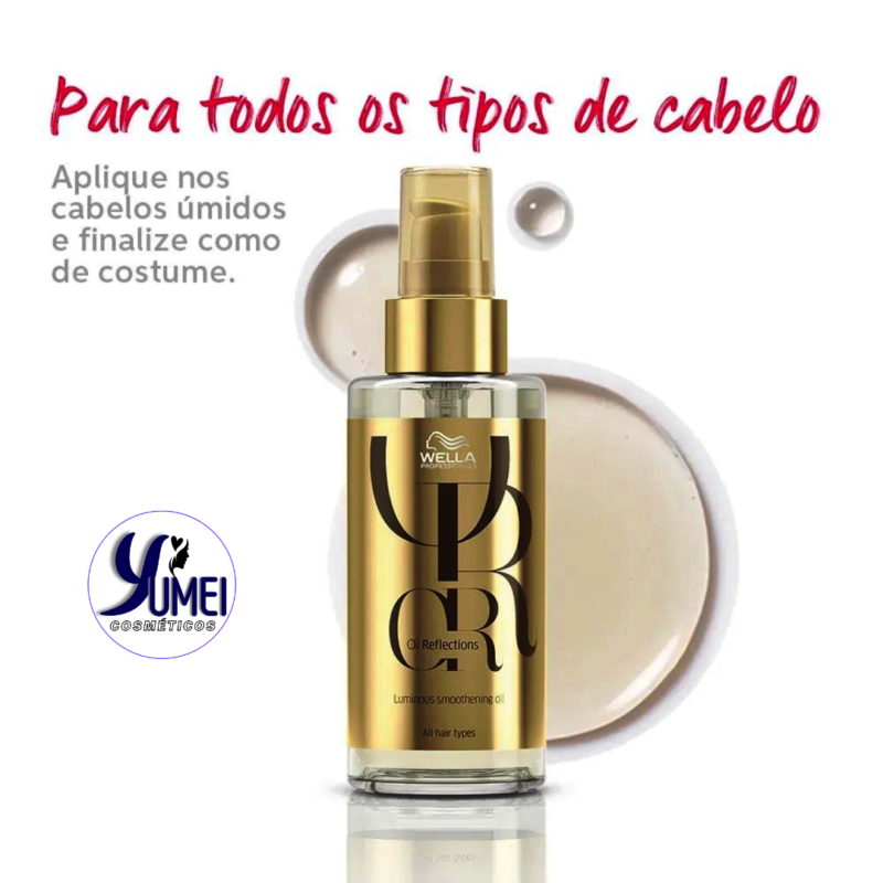 OIL REFLECTIONS ÓLEO CAPILAR 100ML WELLA PROFESSIONAL