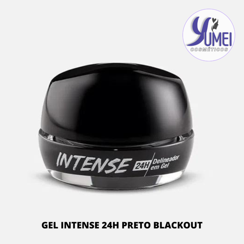 DELINEADOR EM GEL INTENSE 24H PRETO BLACKOUT RUBY KISSES