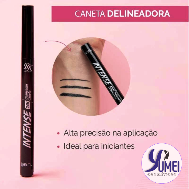 DELINEADOR EM GEL INTENSE 24H PRETO BLACKOUT RUBY KISSES - Image 4