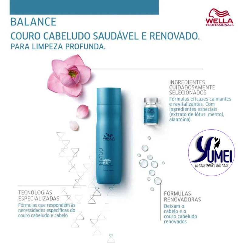 INVIGO BALANCE ACQUA PURE SHAMPOO ANTIRRESÍDUOS 250ML WELLA - Image 2