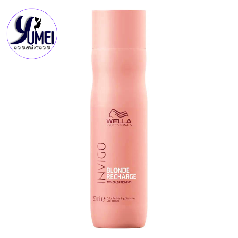 INVIGO BLONDE RECHARGE SHAMPOO 250ML WELLA PROFESSIONAL - Image 2