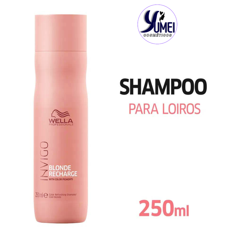 INVIGO BLONDE RECHARGE SHAMPOO 250ML WELLA PROFESSIONAL