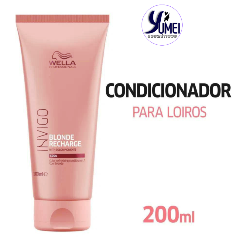 INVIGO BLONDE RECHARGE CONDICIONADOR 200ML WELLA PROFESSION - Image 2