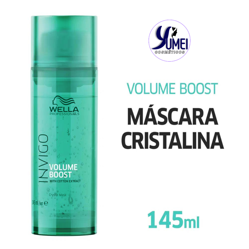 INVIGO VOLUME BOOST CRYSTAL MASCARA 145ML WELLA PROFESSIONAL