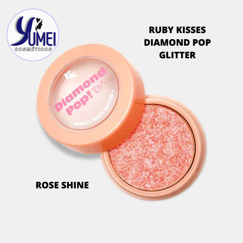 RUBY KISSES DIAMOND POP GLITTER BG02B ROSE SHINE - Image 3