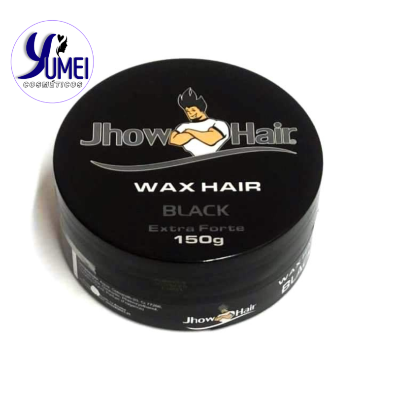 POMADA MODELADORA EXTRA FORTE BLACK JHOW HAIR 150G - Image 2