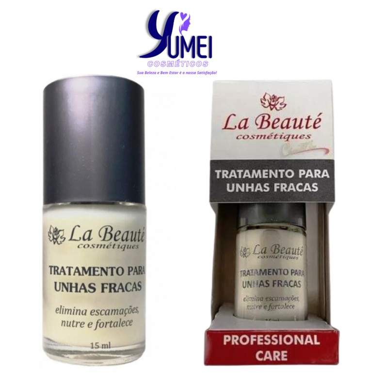 TRATAMENTO PARA UNHAS FRACAS LA BEAUTE  15ML PROFISSIONAL - Image 2