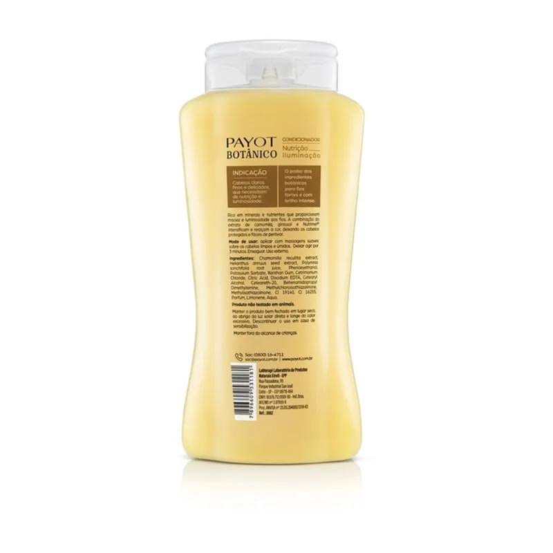 CONDICIONADOR BOTÂNICO PAYOT CAMOMILA, GIRASSOL E MEL 300ML - Image 3